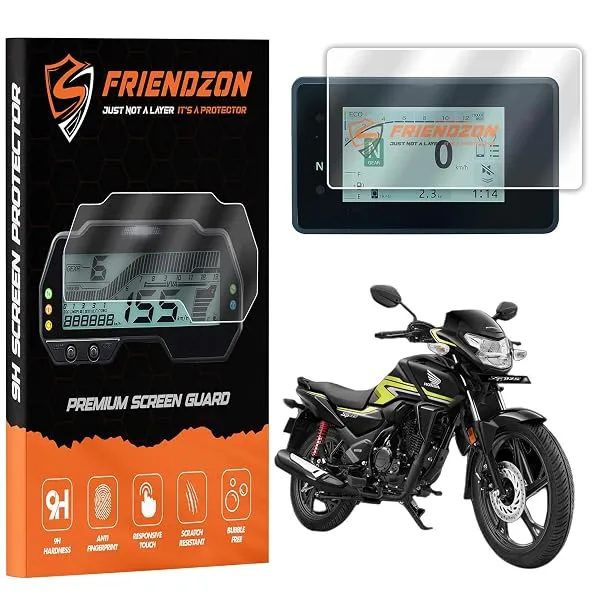 FriendZon Screen Guard For HONDA SP 125 Bike 2025 || Anti Scratch || Water Resistant || HD Clear || TFT Instrument Cluster Protector || Speedometer Accessory [Not Tempered Glass] ( — Linkbiz SmartDeal's