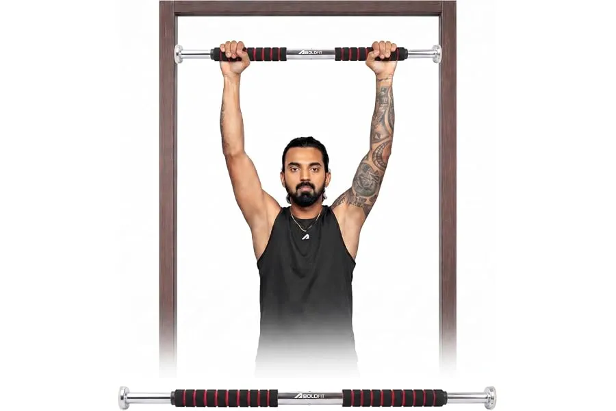 Boldfit Adjustable Doorway Chin Up Bar, 100kg — Linkbiz SmartDeal's