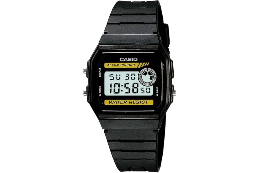 Casio Resin Youth Series Digital Grey Dial Black Strap Unisex Watch - F-94Wa-9Dg(D053) — Linkbiz SmartDeal's