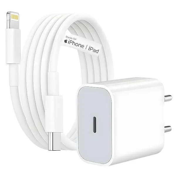 RAVIAD 20W Original (MFi-Certified) Super Fast Charger Adapter & Lightning Cable, Compatible with iPhone 14/14 Plus/14 Pro/14 Pro Max/13/12/11/X/8/7 Series, Fast Charging PD Wall C — Linkbiz SmartDeal's