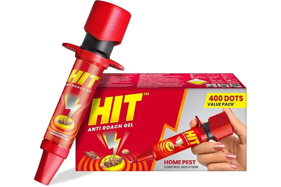 Hit Anti Roach Gel - Cockroach Killer (20G) | Kitchen Safe | Odourless | Fast And Convenient, P — Linkbiz SmartDeal's