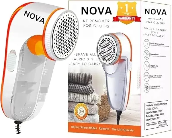 NOVA Lint Remover for Clothes & Fabric Shaver for Woolen Clothes & Lint Shaver | 1 Year Warranty | ‎ — Linkbiz SmartDeal's
