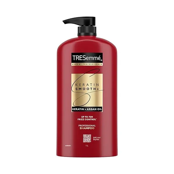 Tresemme Keratin Smooth Shampoo,With Keratin And Argan Oil For Smoother And Shinier Hair, 1 Ltr — Linkbiz SmartDeal's