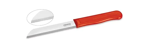Crystal CL010 Sleek Serrated Edge Knife, Multicolour | Stainless Steel, Surgical Blades — Linkbiz SmartDeal's
