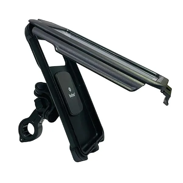 BOBO BM10H PRO Plus Handlebar Mount with PRO Plus Vibration Damper, Fully Waterproof Bike/Motorcycle/Scooter Mobile Phone Holder Mount, Ideal for Maps and GPS Navigation (Black) — Linkbiz SmartDeal's