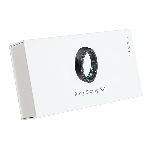 Gabit Smart Ring Sizing Kit | Size First Before You Buy | Includes 8 Sample Ring Sizes for Men, Women — Linkbiz SmartDeal's