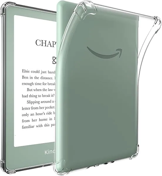 KEEXYICC Clear Case for 6.8" All-New Kindle Paperwhite 11th Generation 2021 and Signature Edition TPU Back Cover, Bumper Corners Slim Protective Case for 11th Gen Kindle Paperwhite — Linkbiz SmartDeal's