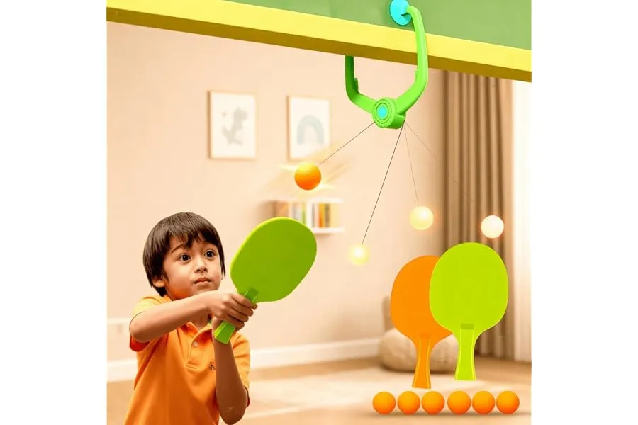 Toy Imagine Indoor Hanging Table Tennis Trainer for Kids Age 5-14 | Door Mounted Ping Pong Game — Linkbiz SmartDeal's