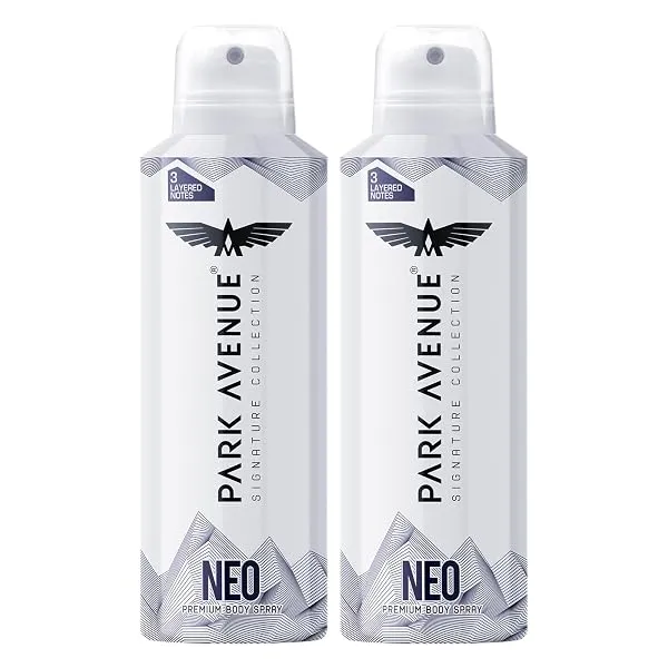 Park Avenue Men Neo Signature Collection | Deodorant Spray | Fresh Long-Lasting Aroma | 150Ml Each (Pack Of 2) — Linkbiz SmartDeal's