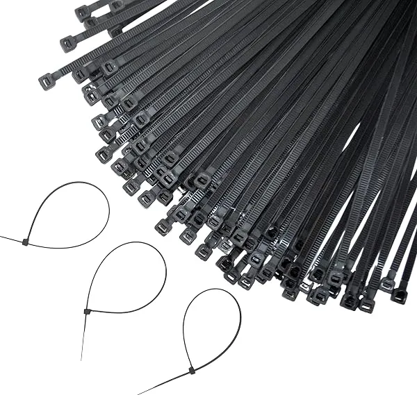 GLOBOMOTIVE Teeth Grip Nylon Self Locking Cable Ties, Black (100 mm x 2.5 mm, 4 inch, Pack of 100) - Heavy Duty Strong Zip Wire Fastener Organizer Tie — Linkbiz SmartDeal's