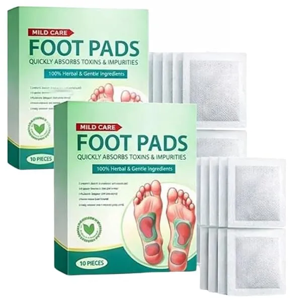 ETSAP Foot patch (pack of 20 Pieces) Herbal And Gentle Ingredient Detox Foot Pads, Natural Ingredients for Sleep Aid, Pain Relief, Toxin Removal with Bamboo Vinegar and Acupoint Mi — Linkbiz SmartDeal's
