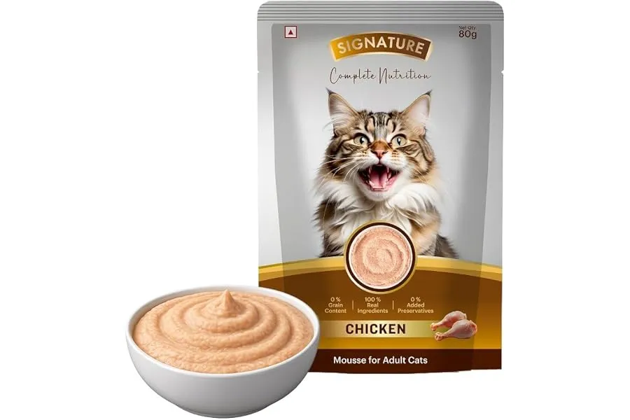 Grain Zero Adult Cat Wet Mousse 80gm | Chicken | Rich in Protein, Promotes Hydration & Easy to — Linkbiz SmartDeal's