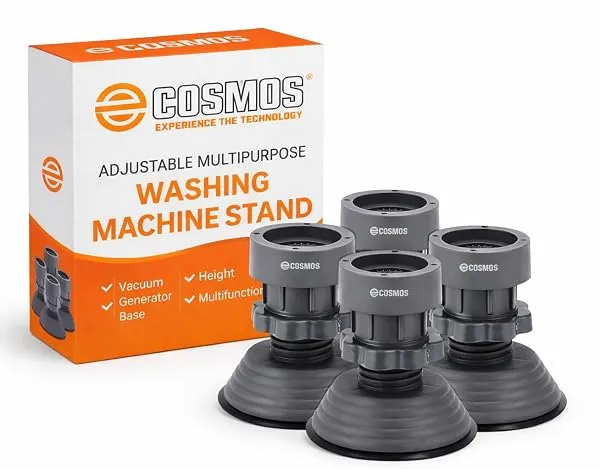 E-COSMOS® Refrigerator Stand, Washing Machine Stand,Furniture Base Stand, Fridge Stands for Single Door and Double Door (Pack of 4) (Pyramid) — Linkbiz SmartDeal's
