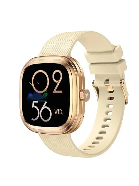 Fastrack Ryz Smart Watch For Women with 1.72” Super Ultra VU Display,Dynamic 60Hz Refresh Rate,AI Voice,Functional Crown,1ATM,BT Calling,HRM,SpO2 & Multiple Menu Styles,24/7 Health — Linkbiz SmartDeal's