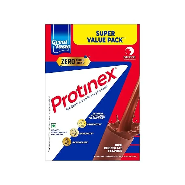 Protinex Rich Chocolate, 1 Kg | Get 40% daily protein requirement for strong muscles when prepared with 200ml milk | High Protein | Zero Added Sugar | Nutritional Drink for Men and — Linkbiz SmartDeal's
