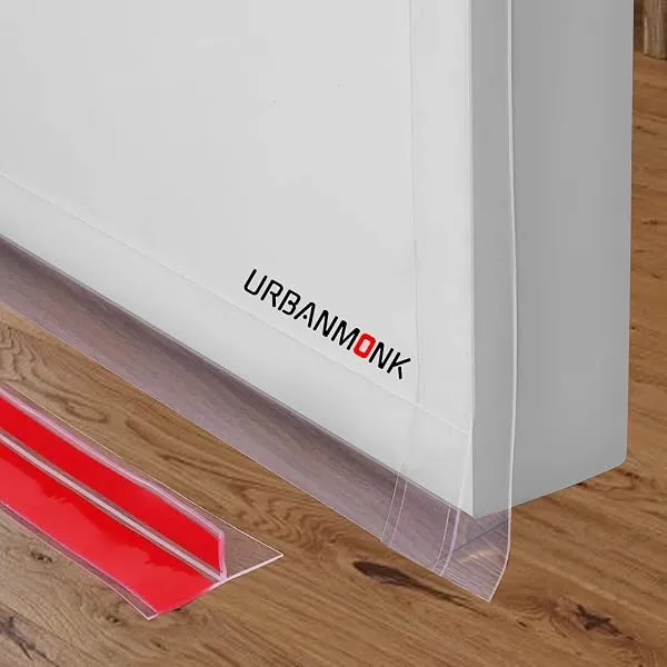 URBANMONK T-Shape Silicon Door Bottom Sealing Strip | Window Sealing Strips for Gap | Door Bottom Sealing Strip Guard | Protector from Cockroach, Insect, Bugs, Air & Dust | (Transp — Linkbiz SmartDeal's