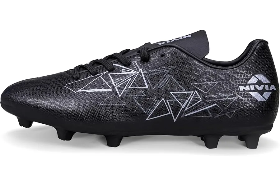 Nivia Carbonite 7.0 Football Stud for Men, TPU Sole with Synthetic Leather Upper, Die Cut Light — Linkbiz SmartDeal's