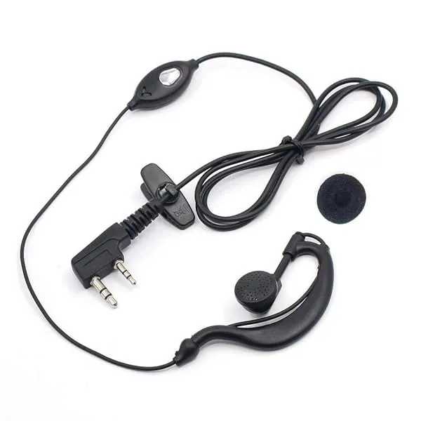 FAVONE Walkie Talkie Mic Headset with Cable and K Type Earphone for Compatible Devices (Pack of 4) — Linkbiz SmartDeal's