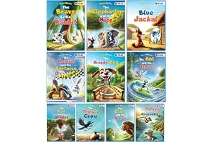 Set of 10 Moral Story Books for Kids, Short Illustrated Bedtime Stories with 3D Animated Images — Linkbiz SmartDeal's