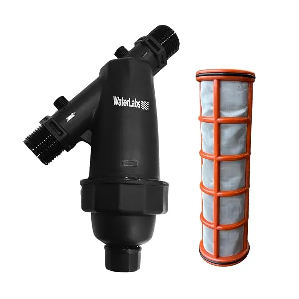 WaterLabs WL0925 Double Mesh Water Tank Filter | 37 Micron | SS 400 Grade Stainless Steel Mesh | UV Stabilized Material | 1 Year Warranty | Cleans Sand, Dirt & Sediments (1" Filter — Linkbiz SmartDeal's