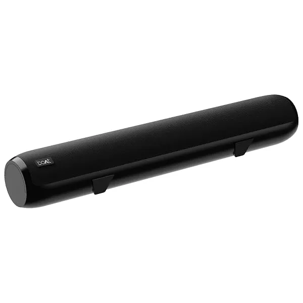 boAt Aavante Bar 610, 25W Signature Sound, 2.0 CH with Dual Passive Radiators, 7 HRS Battery, Sleek Design, Multi Connectivity, Bluetooth Sound Bar, Soundbar Speaker (Charcoal Blac — Linkbiz SmartDeal's