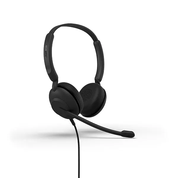 Jabra Evolve 10 Stereo USB-A Headset with Noise-Cancelling Microphone | Wired On-Ear Business Headphones for PC & Laptop | Plug & Play — Linkbiz SmartDeal's