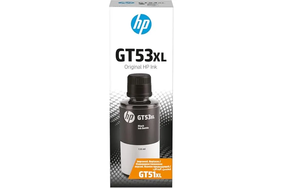 HP GT53XL 135-ML Black Original Ink Bottle — Linkbiz SmartDeal's