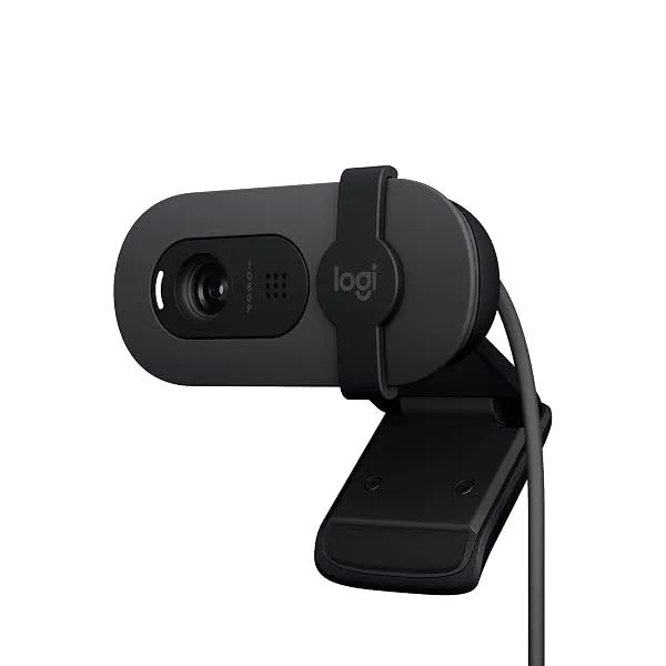 Logitech Brio 100 Full HD 1080P Webcam for Meetings and Streaming, Auto-Light Balance, Built-in Mic, Privacy Shutter, USB-A, for Microsoft Teams, Google Meet, Zoom and More- Graphi — Linkbiz SmartDeal's