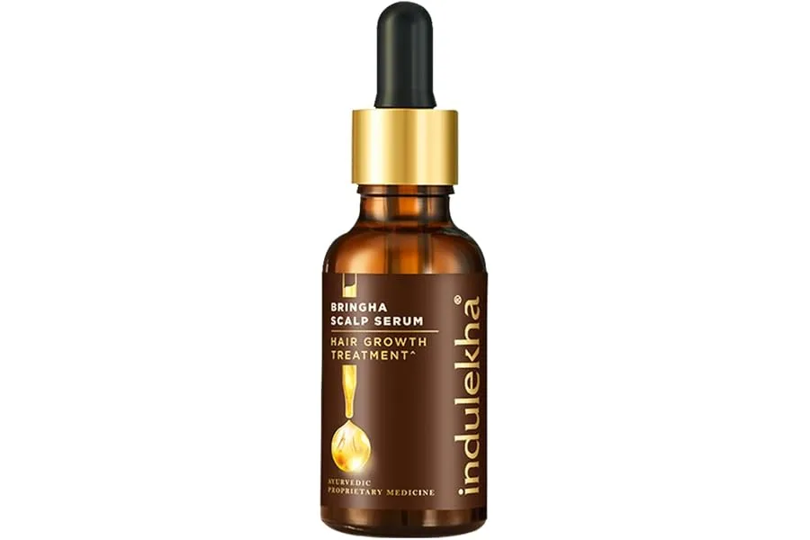 Indulekha Bringha Hair Growth Treatment Scalp Serum with Bringha, Rosemary and Amla for Hair Gr — Linkbiz SmartDeal's