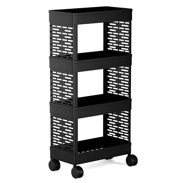 TEKCOOL Multi -Layer Kitchen Rack | Multipurpose Shelf for Utensils, Cutlery & Spices | Space-Saving Organizer for Home & Pantry (Casual, 4-Layer)' — Linkbiz SmartDeal's