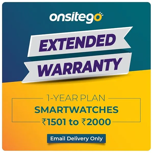 Onsitego 1 Year Extended Warranty for Smartwatches from Rs. 1501-2000 (Email Delivery - No Physical Kit) — Linkbiz SmartDeal's