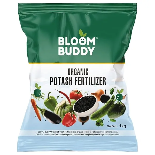 Bloom Buddy Organic Potash Fertilizer – 1kg | Boosts Root, Flower & Fruit Growth | Slow-Release Natural Potassium for Home Garden, Terrace & Indoor Plants | Safe, Eco-Friendly Soil — Linkbiz SmartDeal's