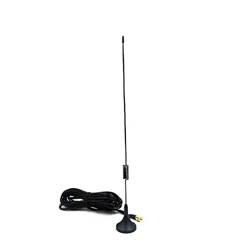 3AN Telecom GSM GPRS Small Suction Cup Antenna 433Mhz 3dbi Magnetic Base 3 m RG174 Cable SMA Male Plug Magnet Seat 5 cm — Linkbiz SmartDeal's