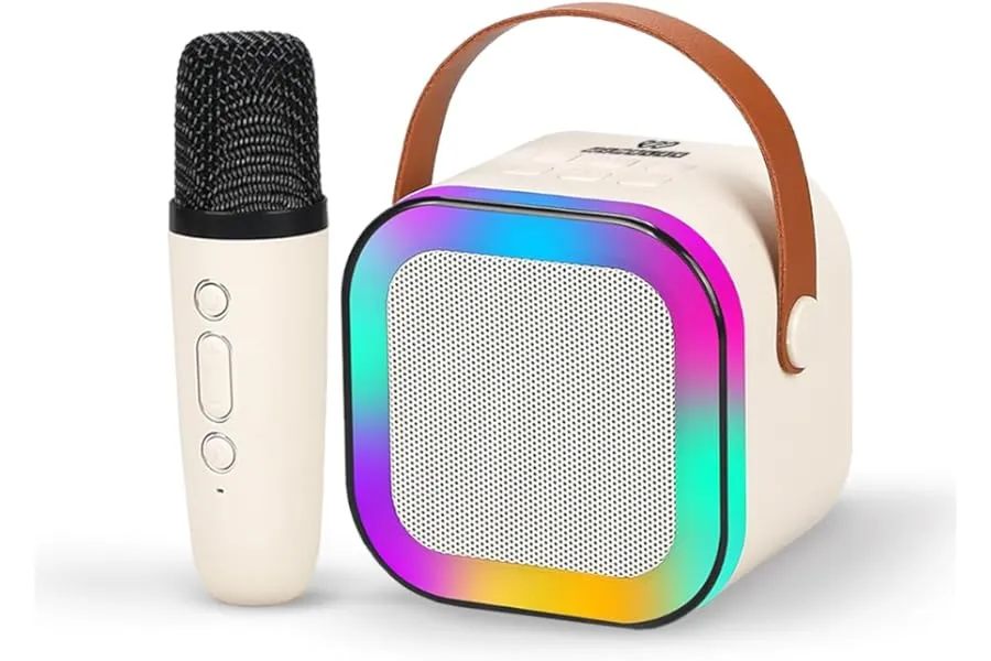 Wembley Rechargeable Karaoke Mic with Bluetooth Speaker — Linkbiz SmartDeal's