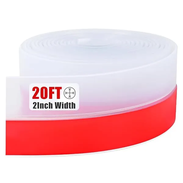 Door Draft Stopper Silicone Seal Strip (Clear, 2INx20FT) — Linkbiz SmartDeal's