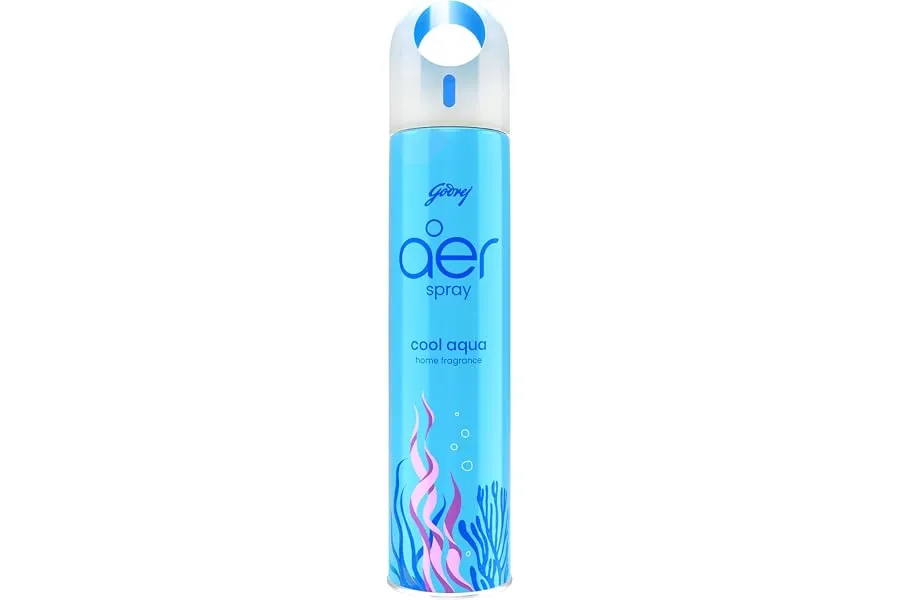 Godrej aer Spray | Room Freshener for Home & Office - Cool Aqua (180 ml) — Linkbiz SmartDeal's
