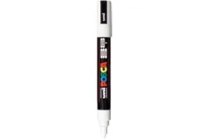 POSCA PC-5M Marker | 1.8-2.5 mm Bullet Shaped Tip (White Ink) — Linkbiz SmartDeal's