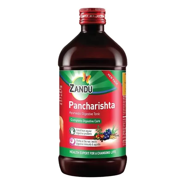 Zandu Pancharishta Ayurvedic Digestive Tonic 900ML | 15 Day Pack | Relief from Regular Gas, Bloating, Acidity & Indigestion From the Root — Linkbiz SmartDeal's