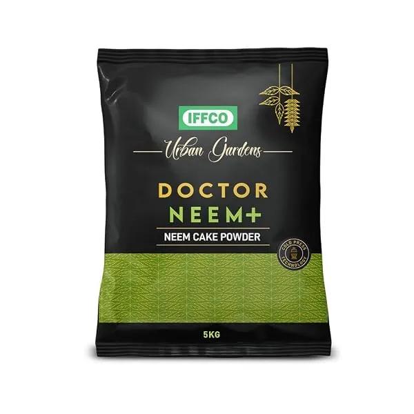 IFFCO Urban Gardens - Neem Khali 5 Kg - Pure Neem Cake Powder Extracted Through Cold Press Technology - Higher Azadirachtin & Neem Oil Content - Suitable for All Plants — Linkbiz SmartDeal's
