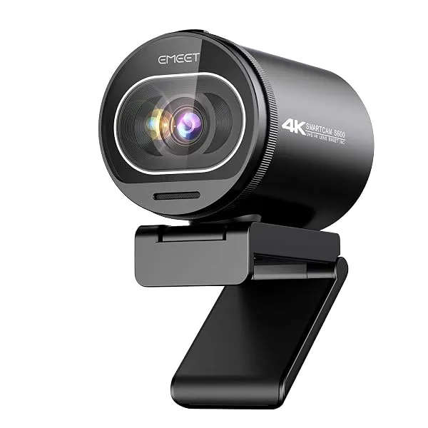 eMeet S600 4K Webcam for Streaming - Sony 1/2.5'' Sensor, PDAF Autofocus, 1080P@60FPS, 2 Noise Reduction Mics, Built-in Privacy Cover, 40°-73° FOV, Streaming Camera for Live Commer — Linkbiz SmartDeal's
