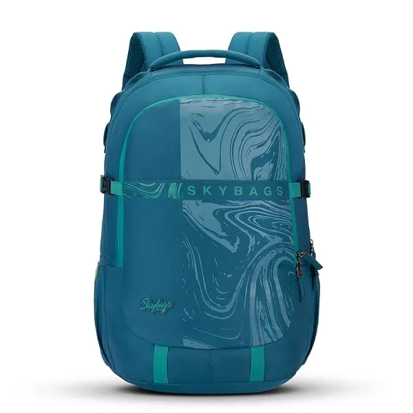 Skybags Vesper Spacious 40L Laptop Backpack (15.6"), 3 Compartments | Front & Side Pockets, Padded Backpanel, Premium Fabric, College/ Office/ Casual Bag, Unisex, 1-Year Global War — Linkbiz SmartDeal's