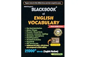 Blackbook of English vocabulary 2026 Edition (English Medium) by Nikhil Gupta — Linkbiz SmartDeal's