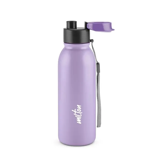 MILTON Caper 750 Stainless Steel Water Bottle 670 ml, Single Walled, ISI Certified I Leak Proof Lid, Rust Proof I for School, Office, Gym I Purple — Linkbiz SmartDeal's