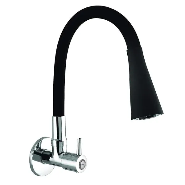 HOUZA Brass Kitchen Sink Tap Faucet with Pull Down Sprayer | Kitchen Tap with 360 Degree Flexible Silicon Swivel Spout | Water Saving Aerated Dual Flow Kitchen Faucet for Sink (Chr — Linkbiz SmartDeal's