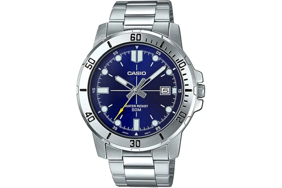 Casio Analog Blue Dial Men's Watch-MTP-VD01D-2EVUDF (A1364) — Linkbiz SmartDeal's