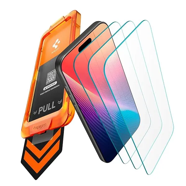 Spigen AlignMaster S Tempered Glass Screen Protector Guard for iPhone 17 [3 Pack] — Linkbiz SmartDeal's