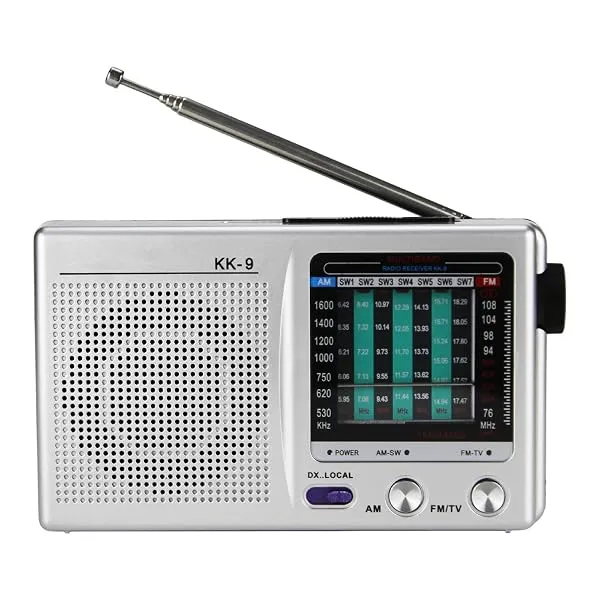 STYLEHEAVEN Portable Radio Pocket Size Multifunctional Compact Small for | Walking Outdoor SliverPortable AM/FM Radios — Linkbiz SmartDeal's