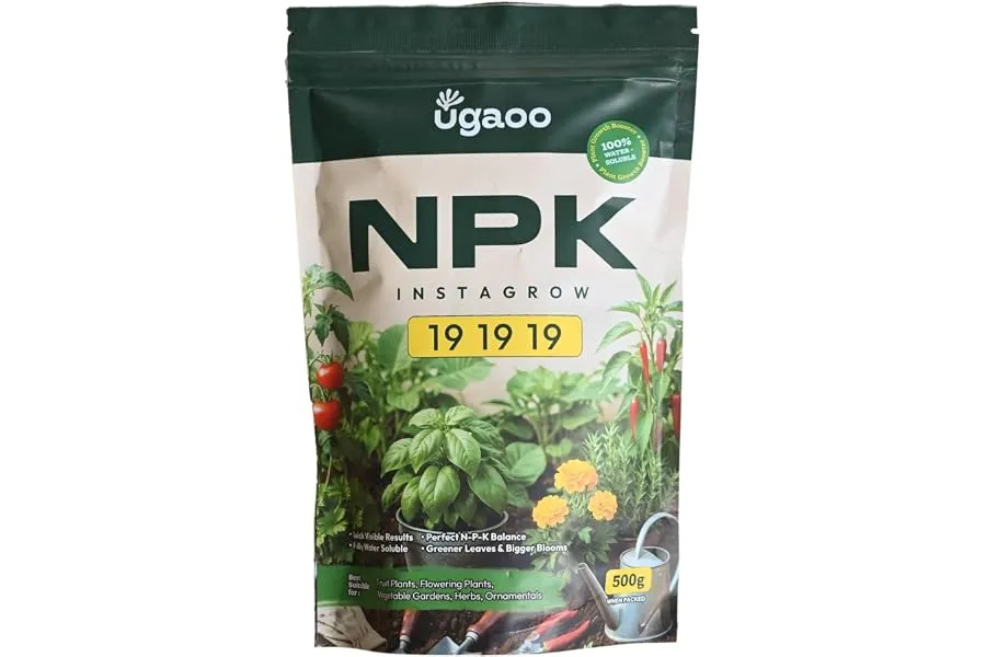 Ugaoo InstaGrow NPK 19:19:19 Fertilizer (500g) Powder| Water-Soluble Plant Food for Growth, Flo — Linkbiz SmartDeal's