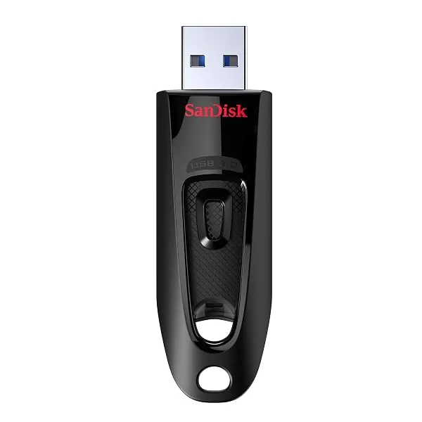 SanDisk Ultra 64GB, USB 3.0, Flash Drive, Upto 130MB/s R, Pendrive, Black, 5Y Warranty (SDCZ48-064G-I35) — Linkbiz SmartDeal's