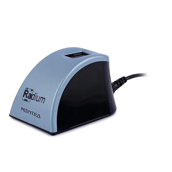 Mantra MFS 110 L1 Biometric Single Fingerprint Scanner, Aadhaar Authentication Device | Latest Updated RD Service | High Securety and Fast scanning | Reliable and Durable — Linkbiz SmartDeal's